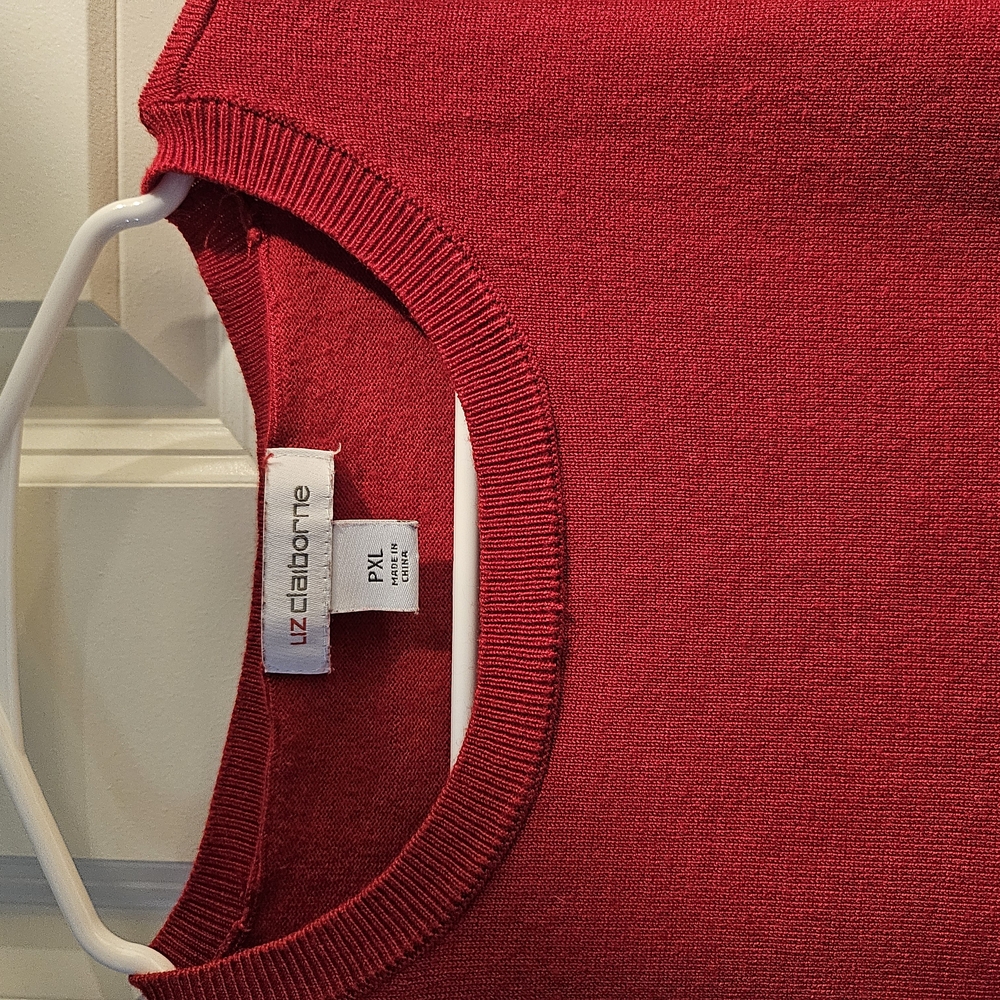 Liz Claiborne Men's Red Sweater